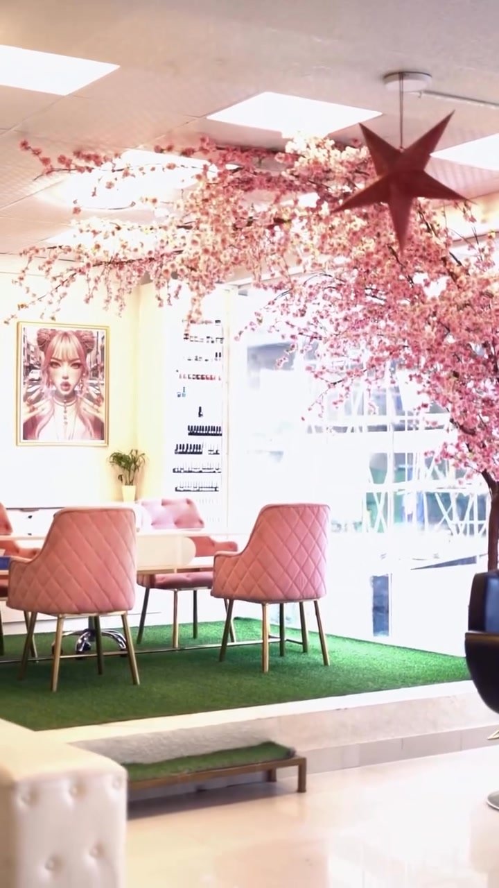 The cherry blossom lounge