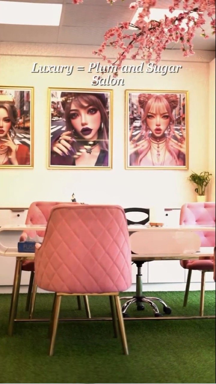Inside our nail studio