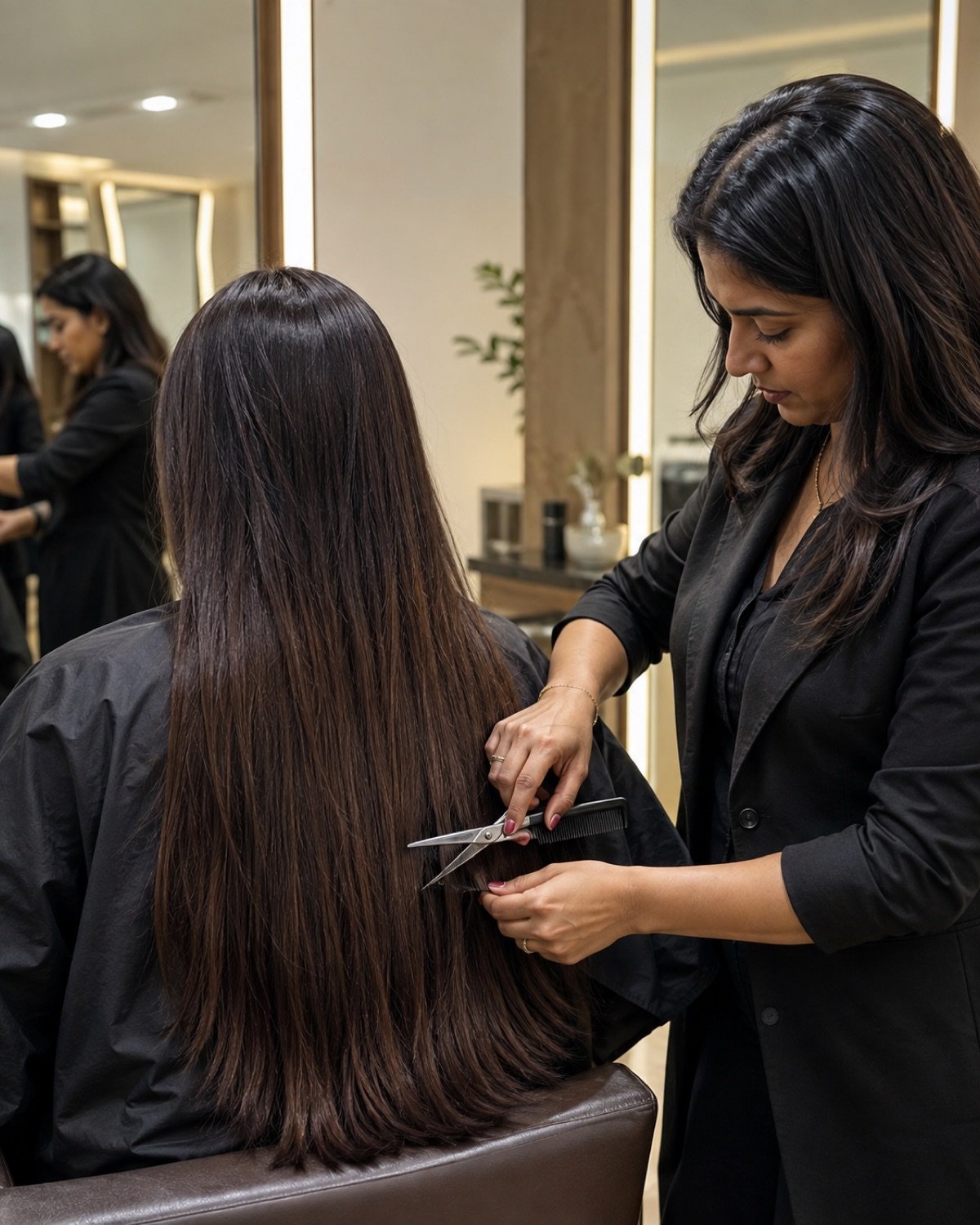 6D & 3D Hair Extensions detail