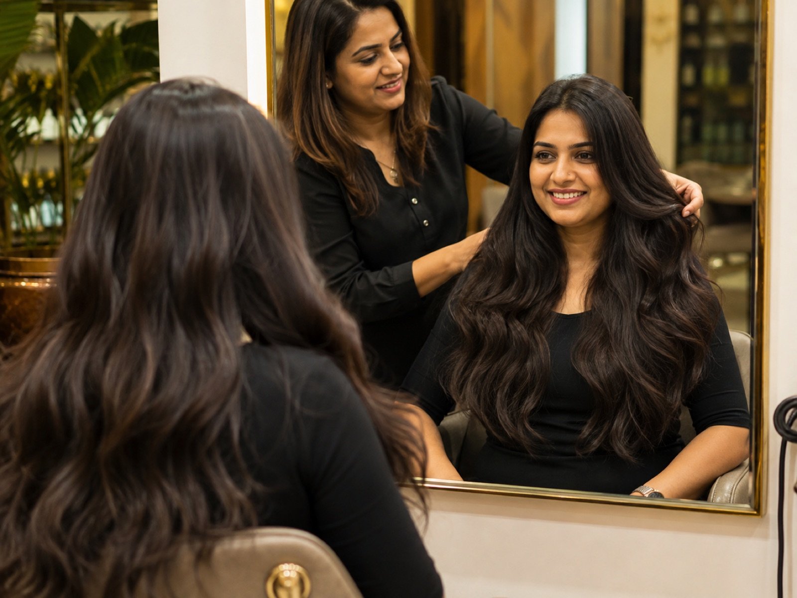 6D & 3D Hair Extensions detail