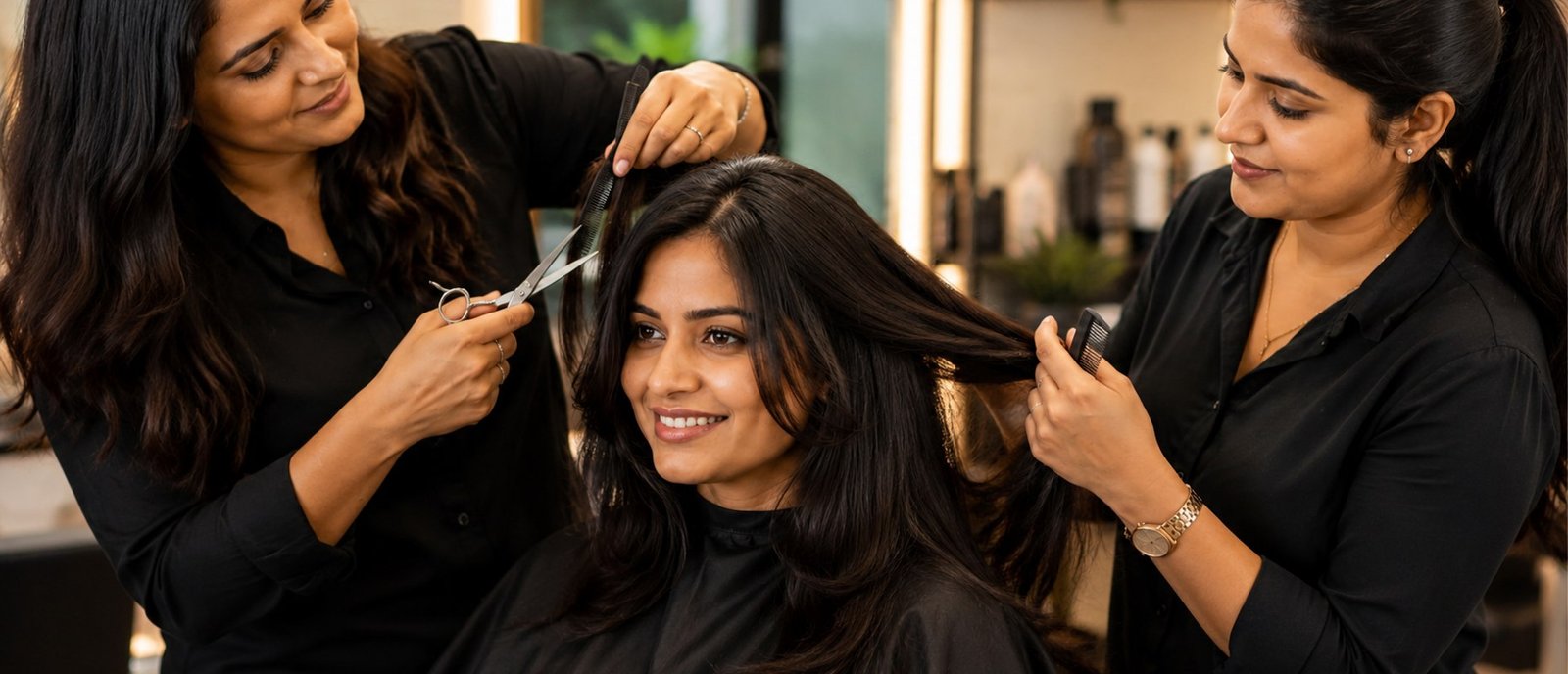 Haircut detail