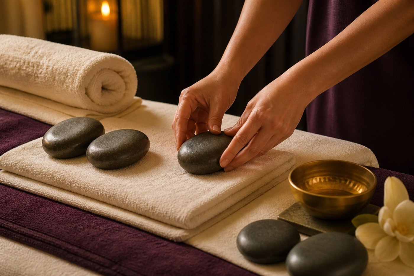 Hot Stone Therapy at Plum & Sugar HSR Layout