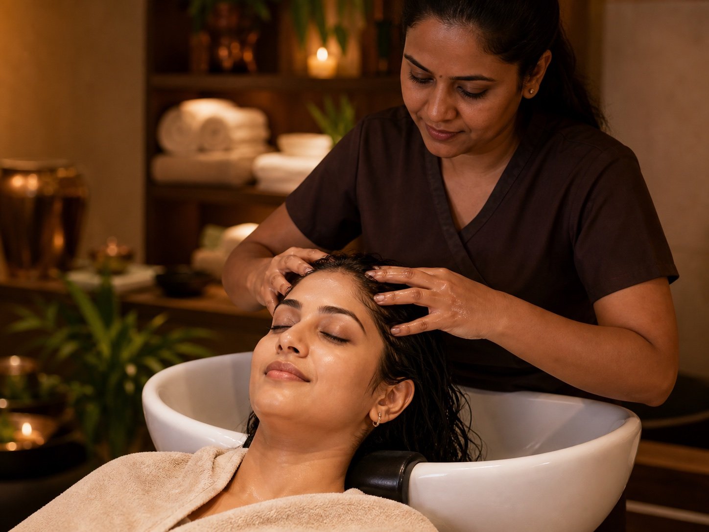 Head Massage detail