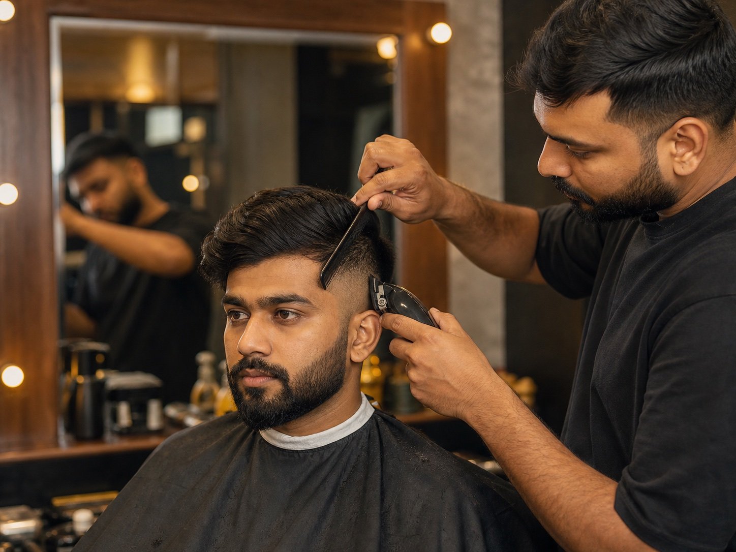 Men's Grooming detail