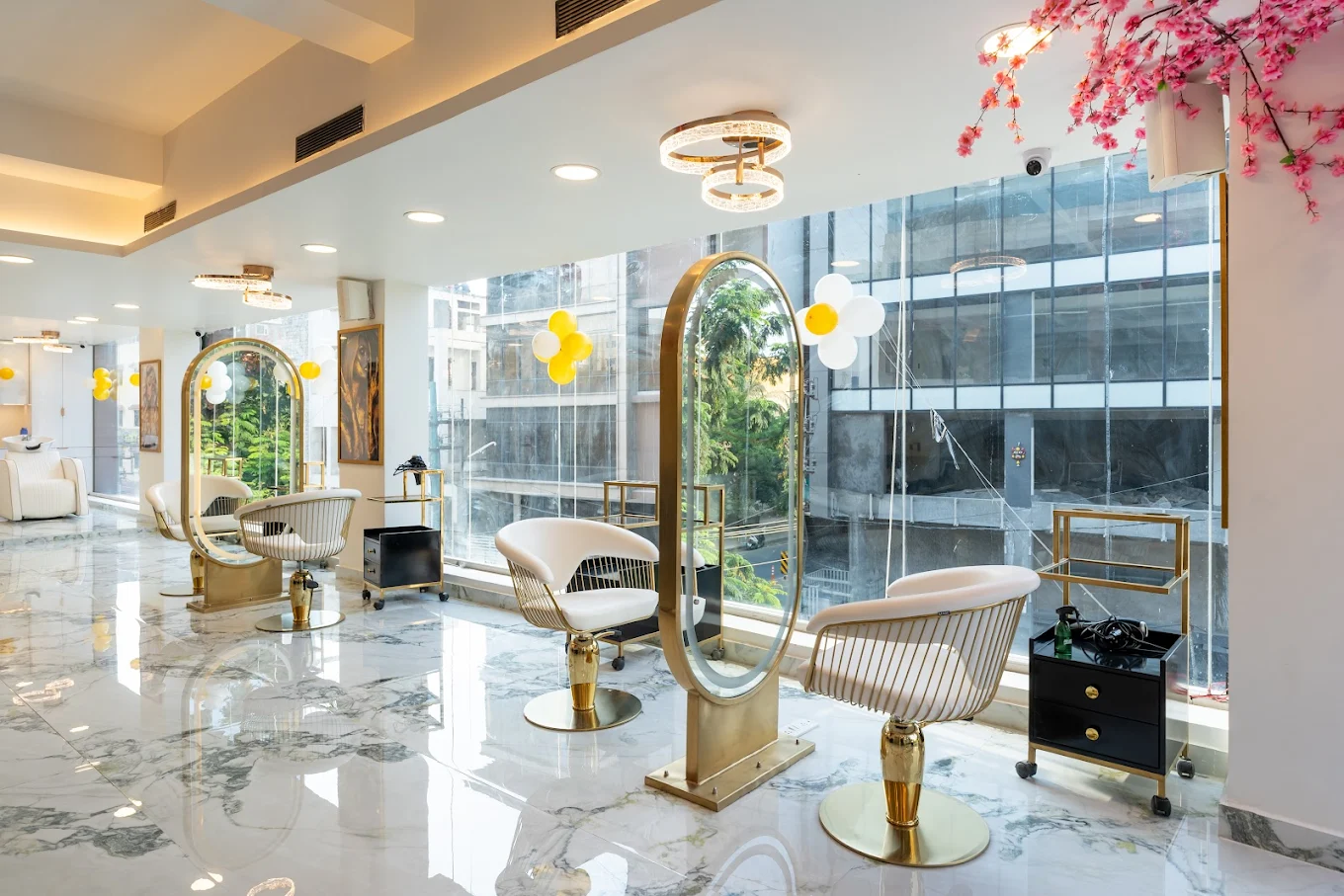 HSR Layout — Plum & Sugar salon interior
