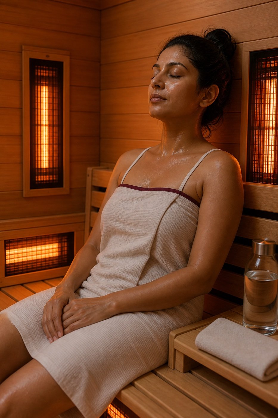 Infrared Sauna detail