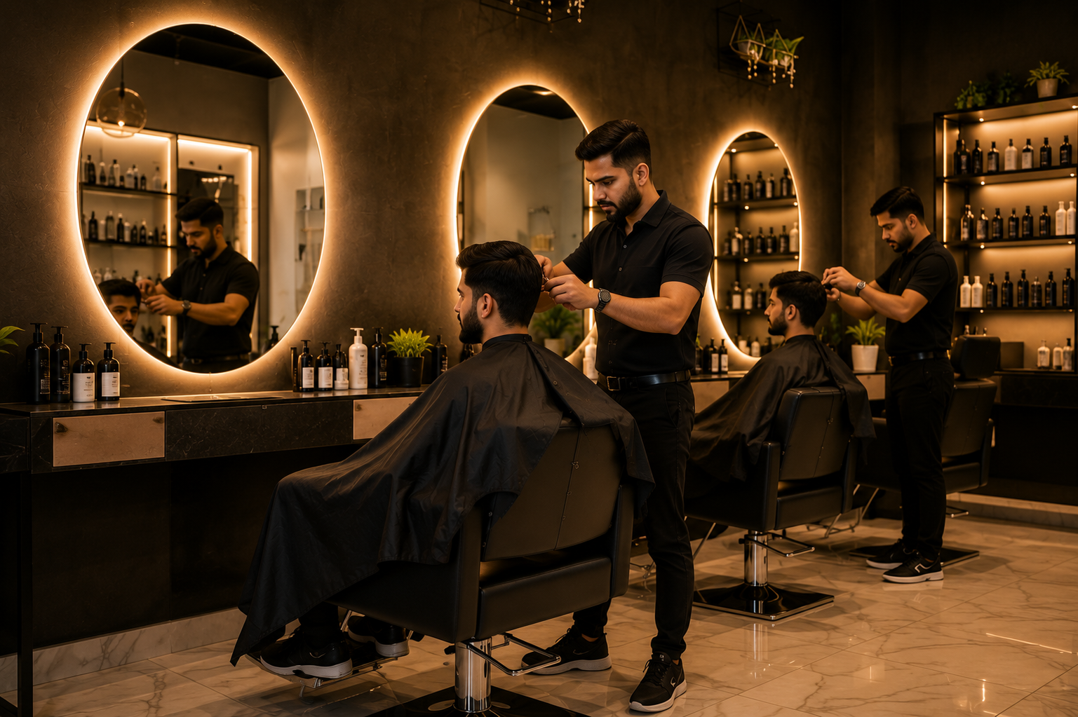 Men's Grooming detail