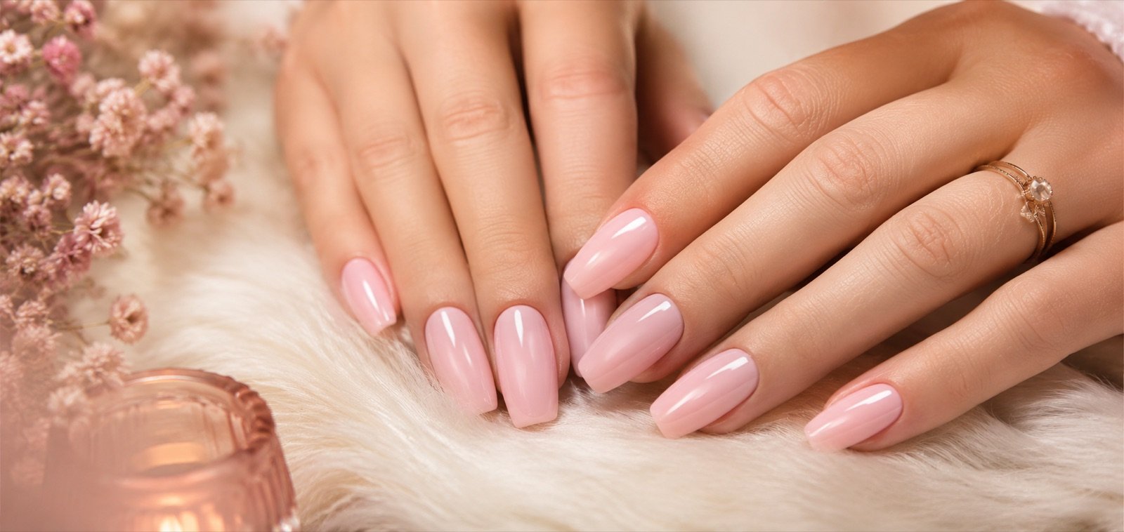 Elegant nail extensions at Plum & Sugar HSR Layout