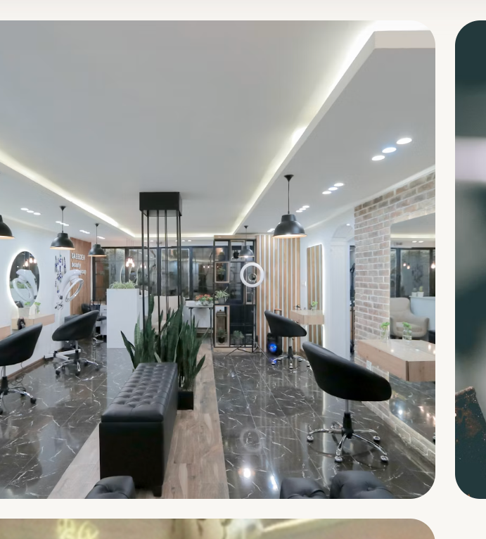 Plum & Sugar salon interior