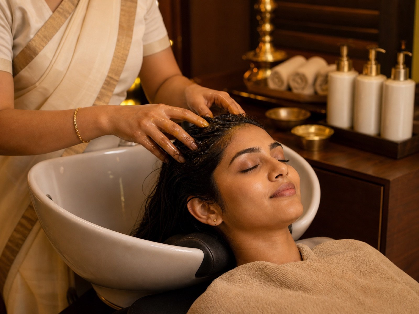 Head Massage detail
