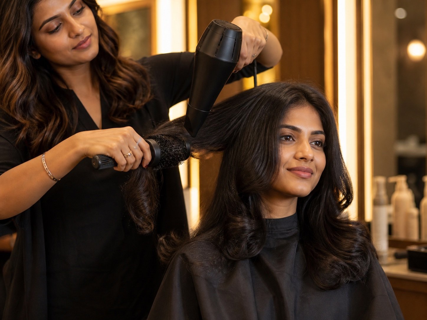 Hair Styling detail
