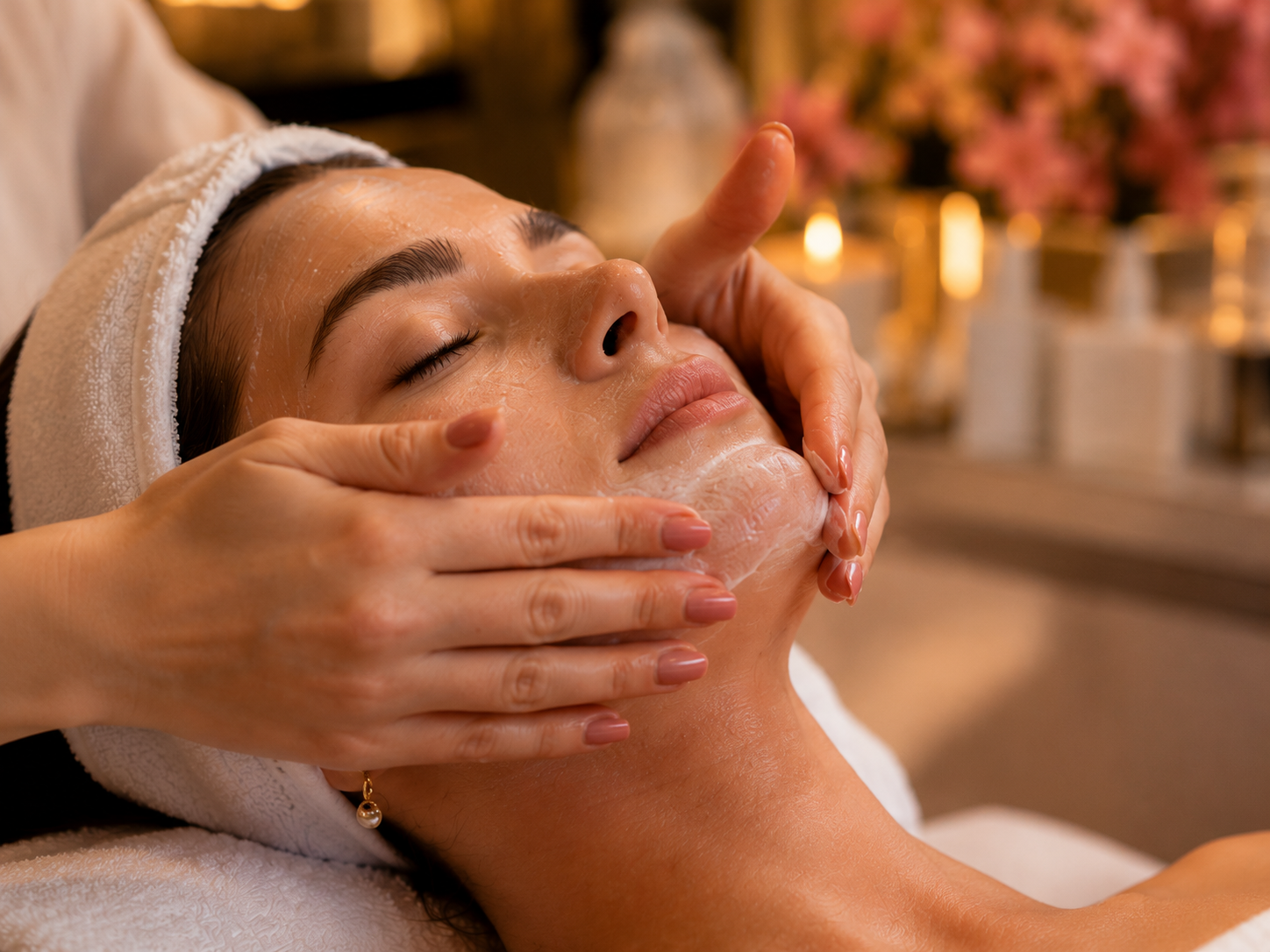 Facial treatment ritual