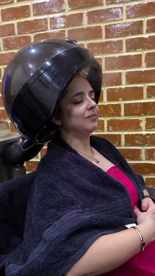 Deep conditioning — Plum & Sugar salon, Bengaluru